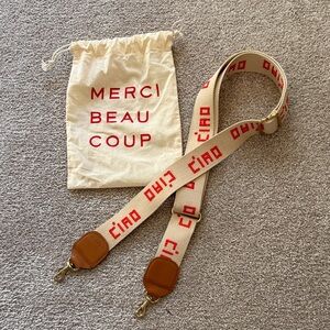 Clare V. Adjustable Crossbody Strap- Ciao